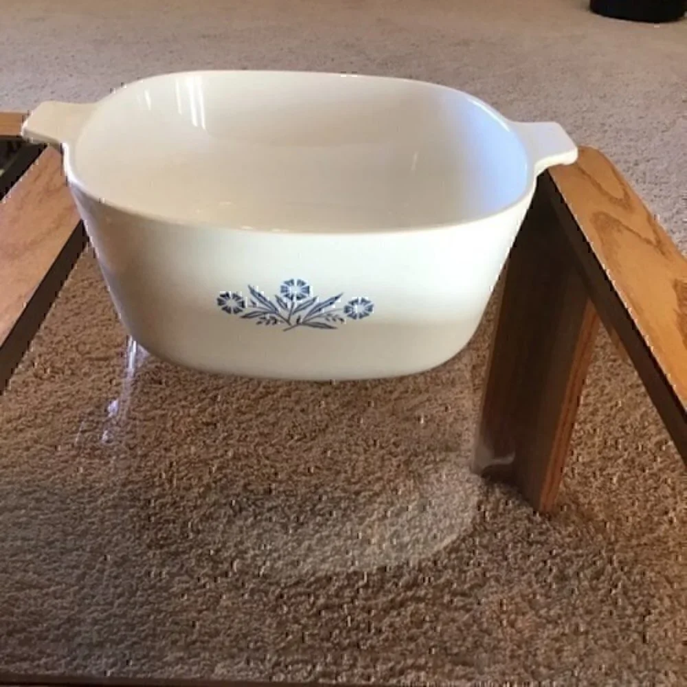 1970’s vintage CorningWare Blue Cornflower dish